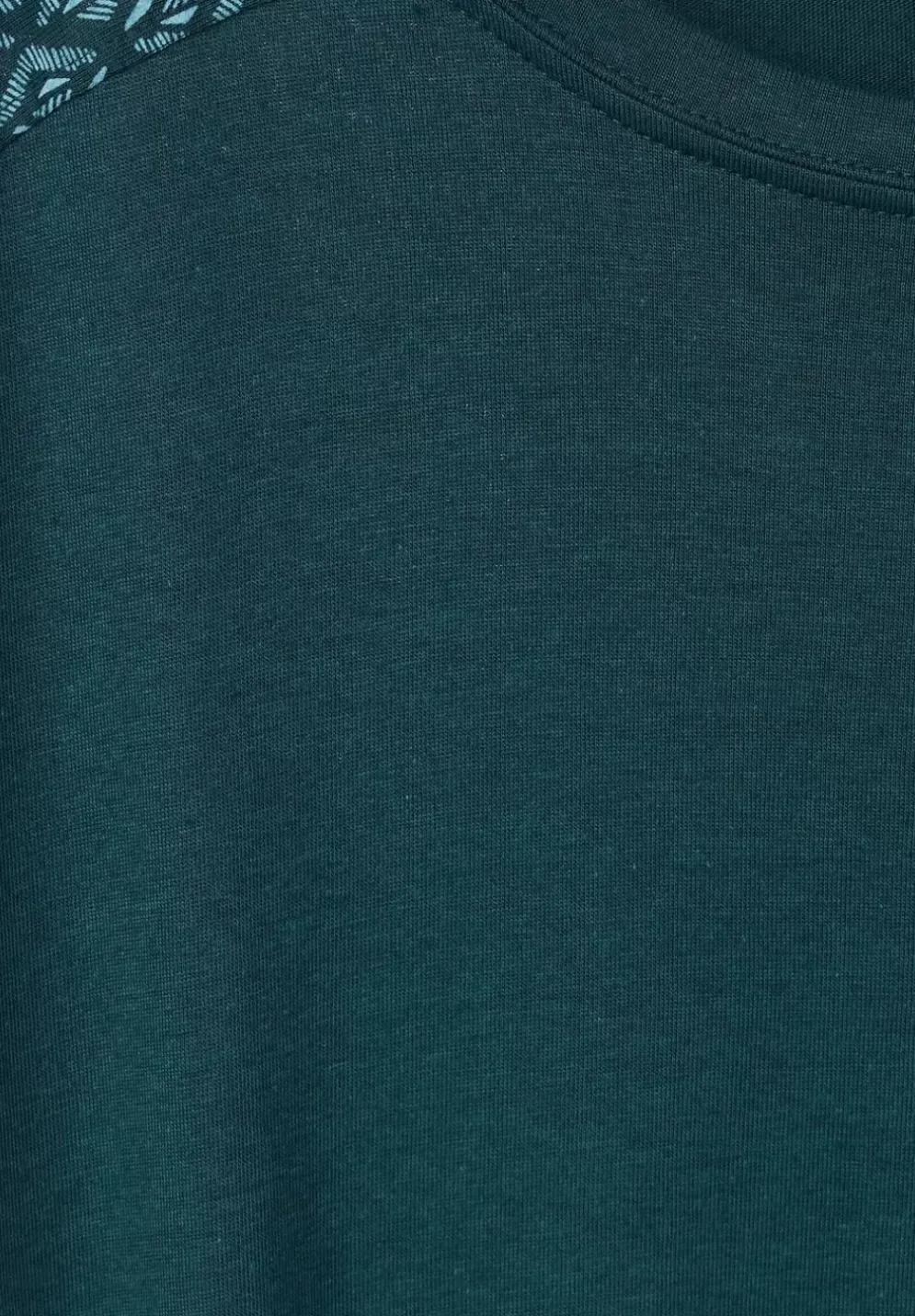 Shirt Mit Schulterprint
