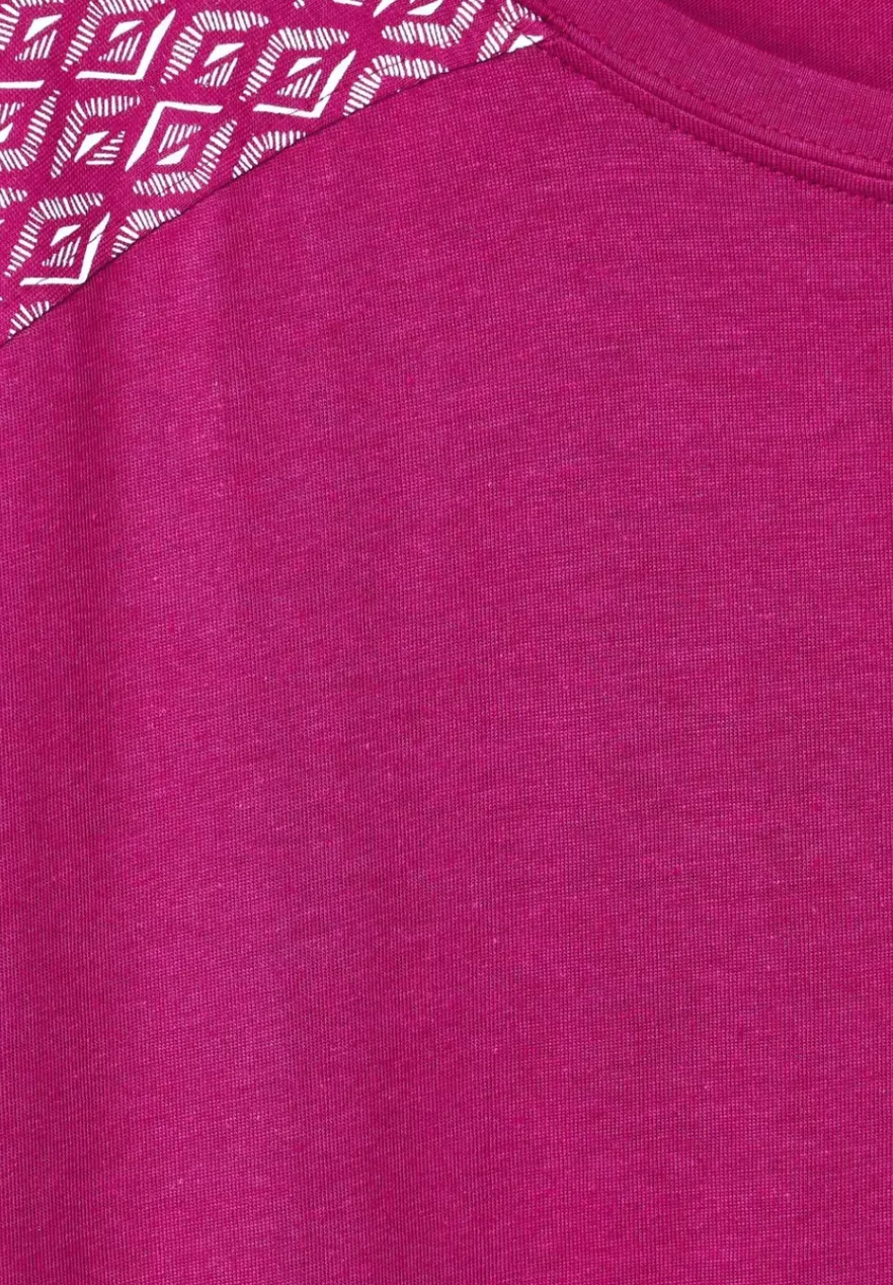 Shirt Mit Schulterprint