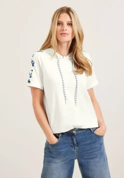 Shirt Mit Schulterprint