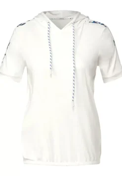 Shirt Mit Schulterprint