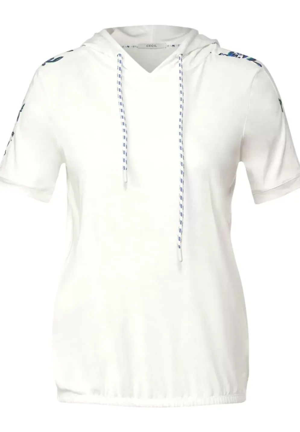 Shirt Mit Schulterprint