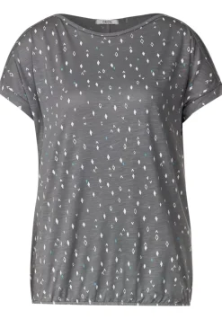 Shirt Mit Schulterschlitz