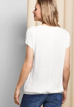 Shirt Mit Schulterschlitz