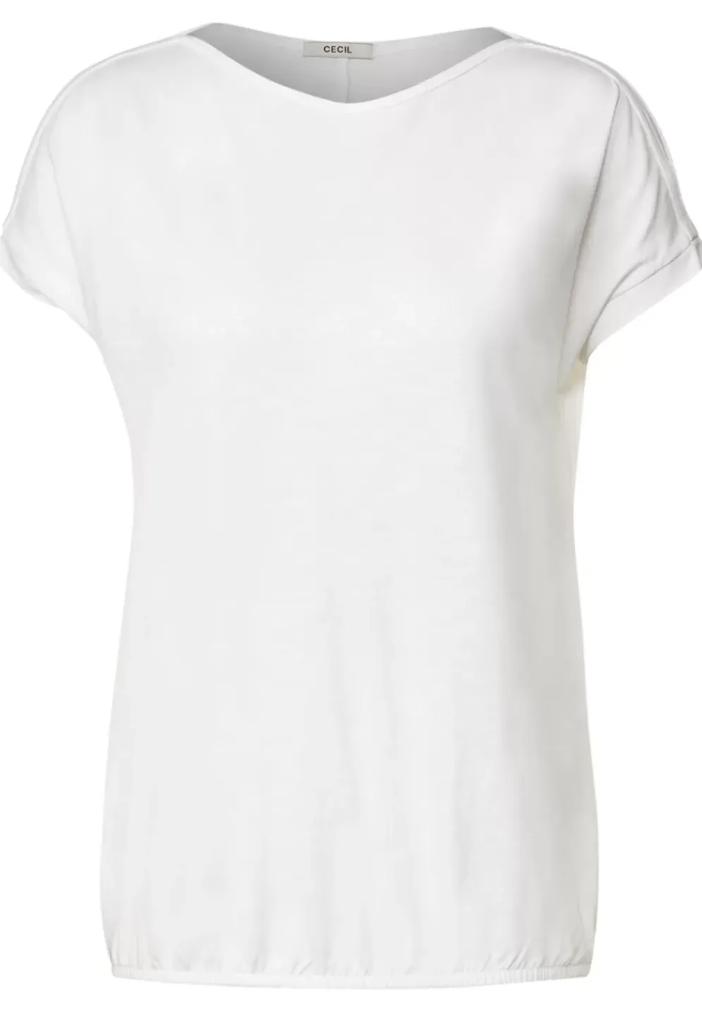 Shirt Mit Schulterschlitz