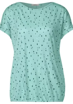 Shirt Mit Schulterschlitz