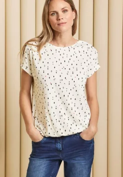 Shirt Mit Schulterschlitz