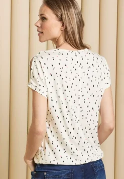 Shirt Mit Schulterschlitz