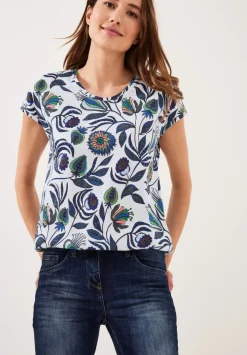 Shirt Mit Smock Schultern