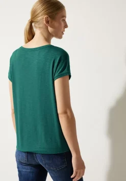 Shirt Mit Spitzendetail