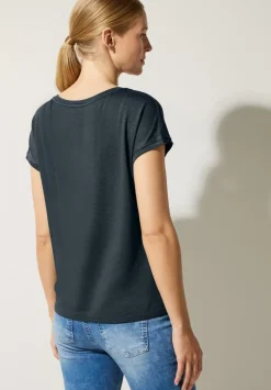 Shirt Mit Spitzendetail