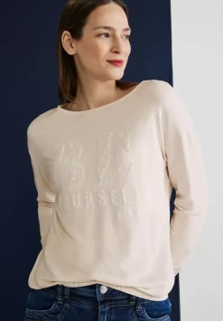 Shirt Mit Steinchenwording