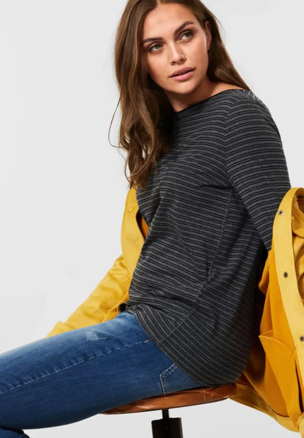 Shirt Mit Streifenmuster