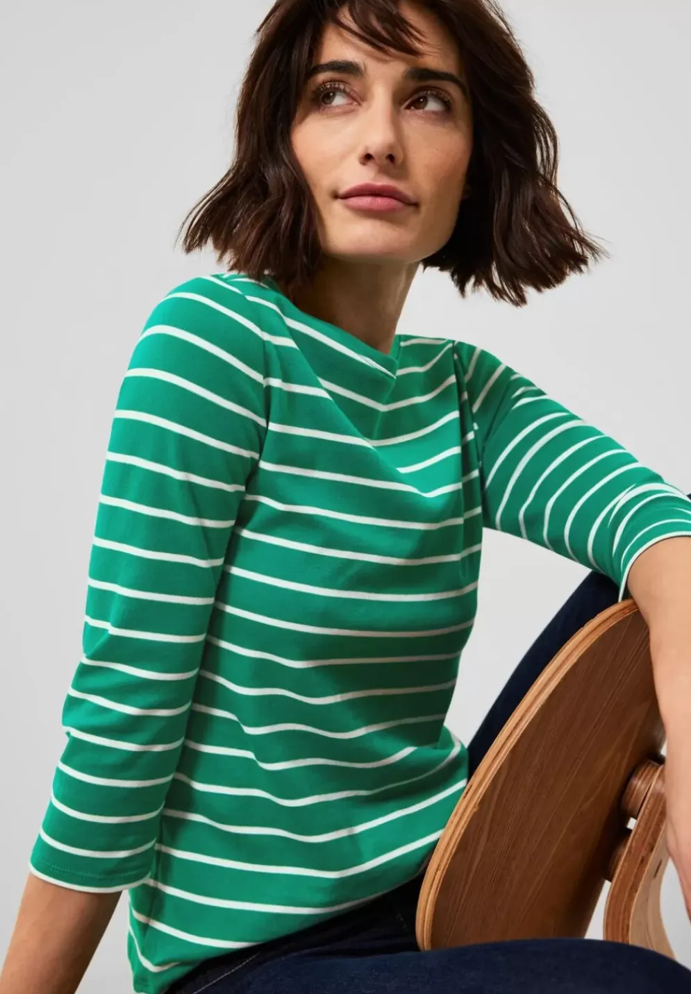 Shirt Mit Streifenmuster