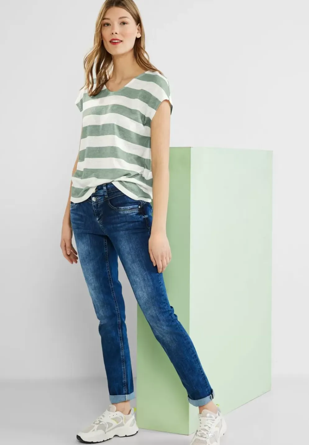 Shirt Mit Streifenmuster