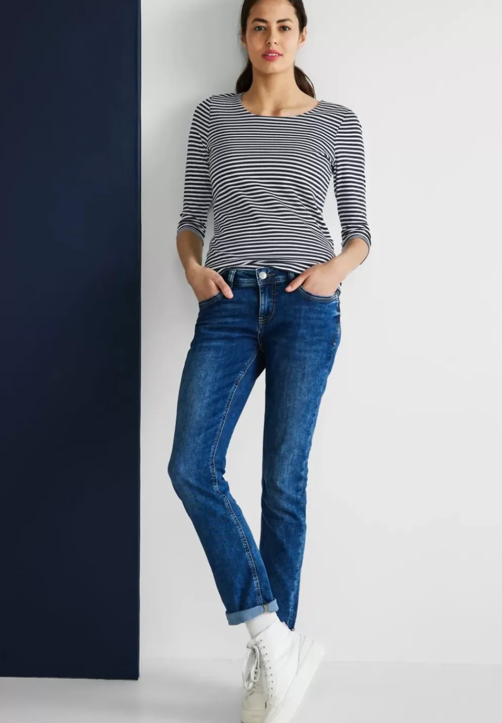 Shirt Mit Streifenmuster