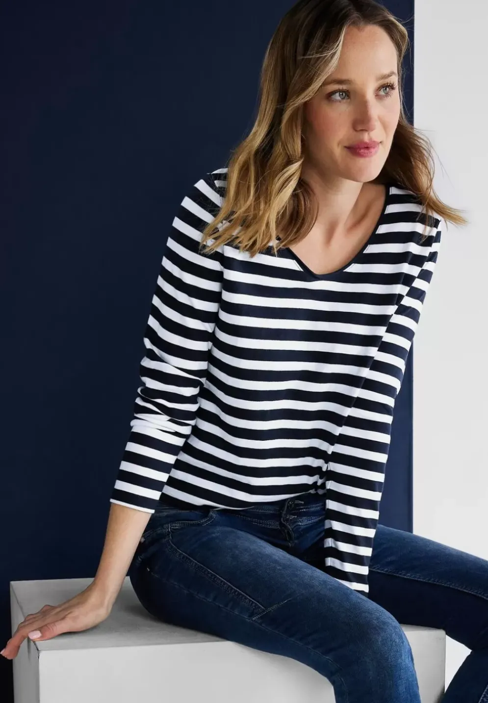 Shirt Mit Streifenmuster