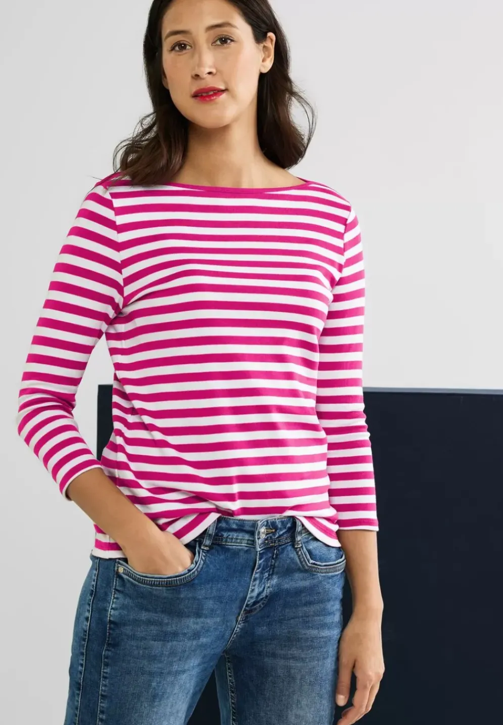 Shirt Mit Streifenmuster