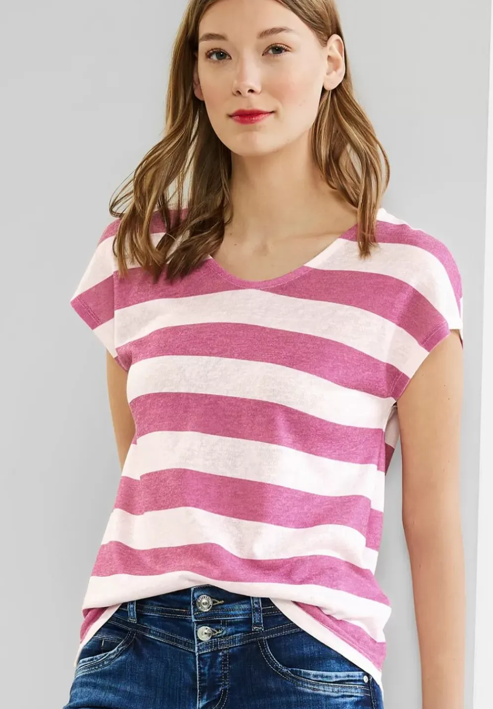 Shirt Mit Streifenmuster