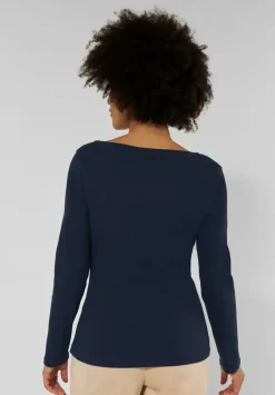 Shirt Mit U-Boot Ausschnitt
