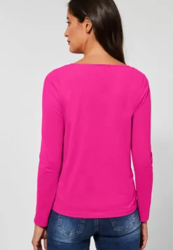Shirt Mit U-Boot Ausschnitt