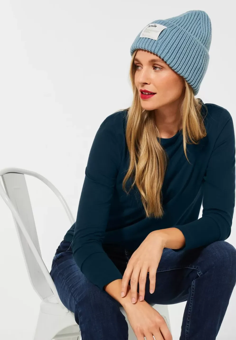 Shirt Mit U-Boot Ausschnitt