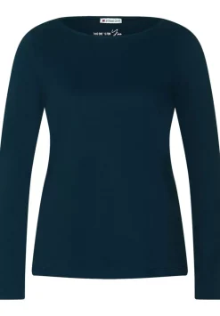 Shirt Mit U-Boot Ausschnitt