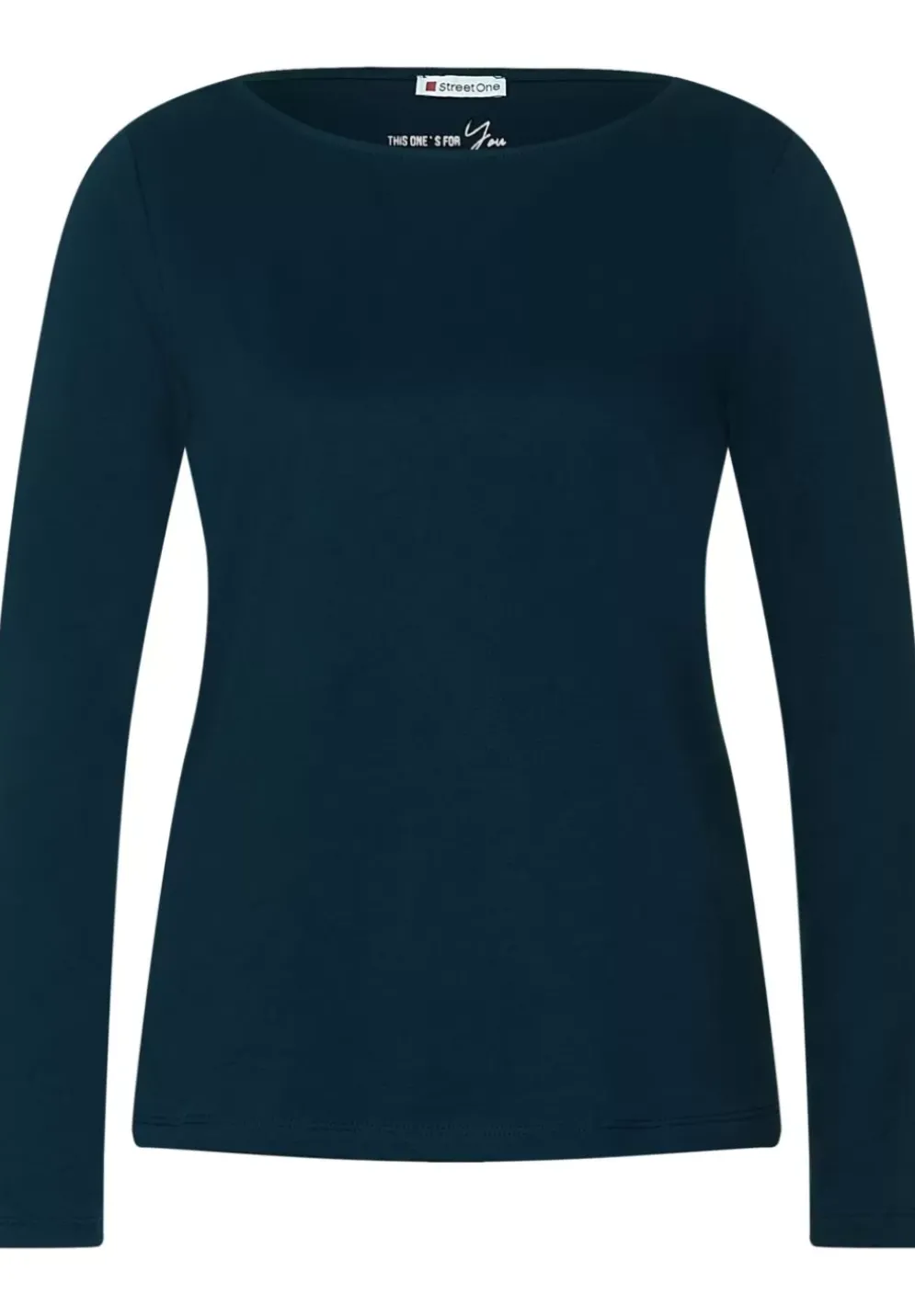 Shirt Mit U-Boot Ausschnitt