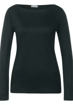 Shirt Mit U-Boot Ausschnitt