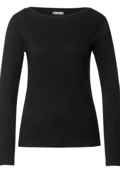 Shirt Mit U-Boot Ausschnitt