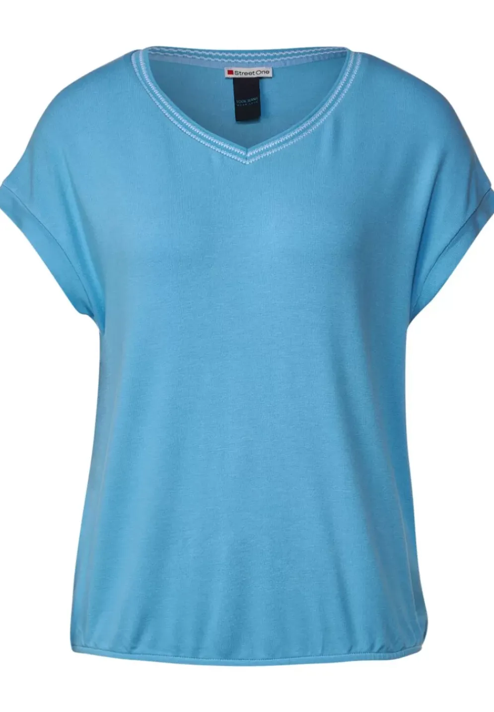 Shirt Mit V-Ausschnitt