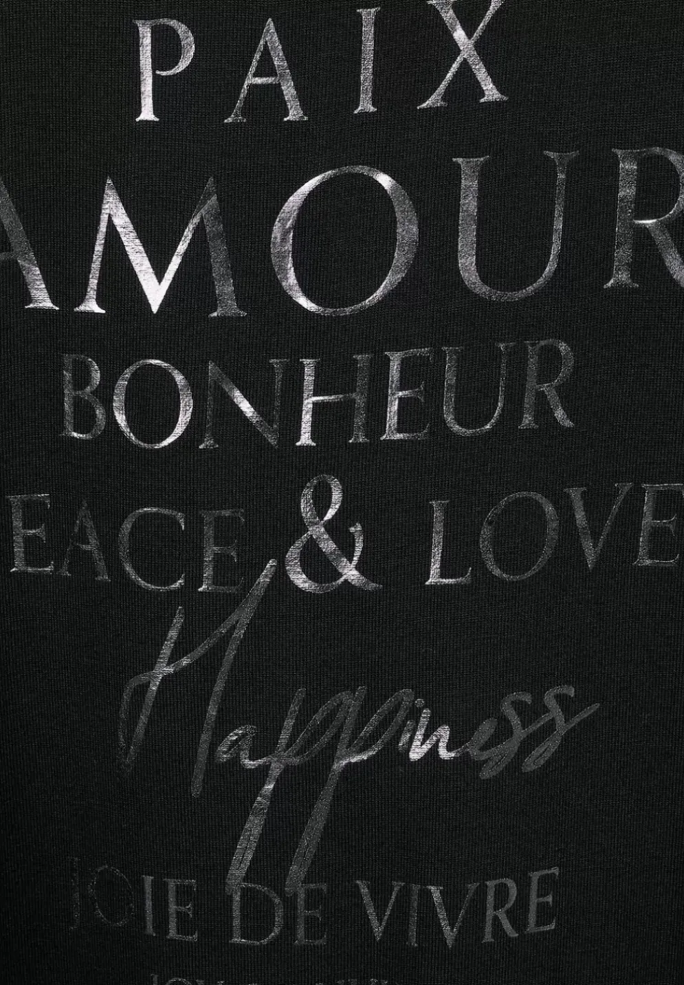 Shirt Mit Wording Print