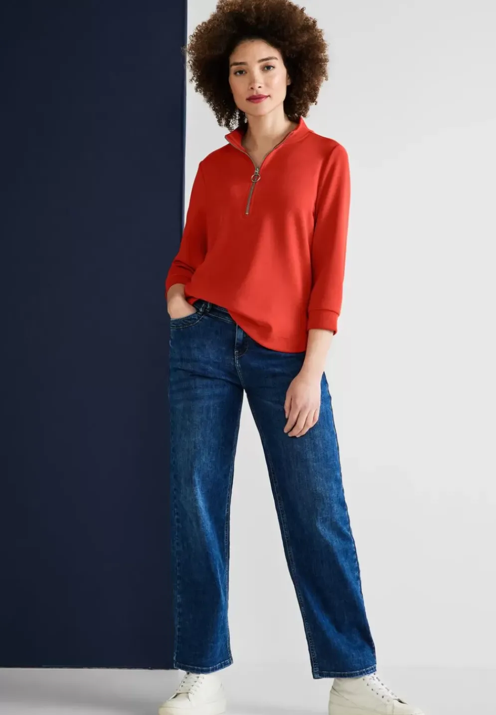 Shirt Mit Zipper