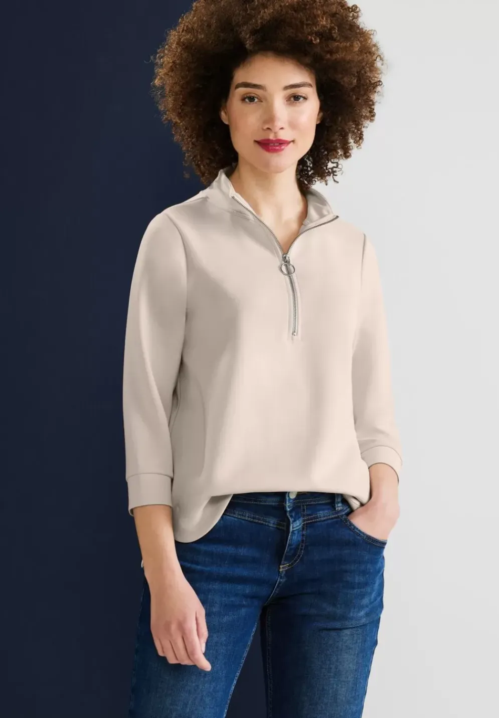 Shirt Mit Zipper