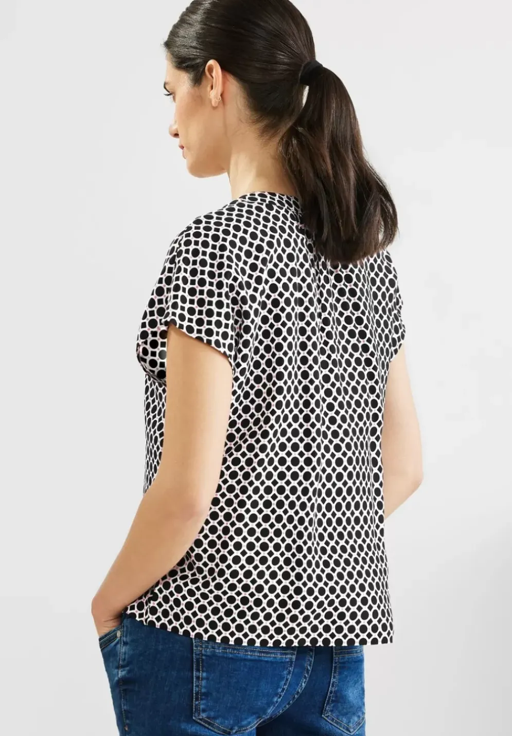 Shirtbluse Mit Alloverprint