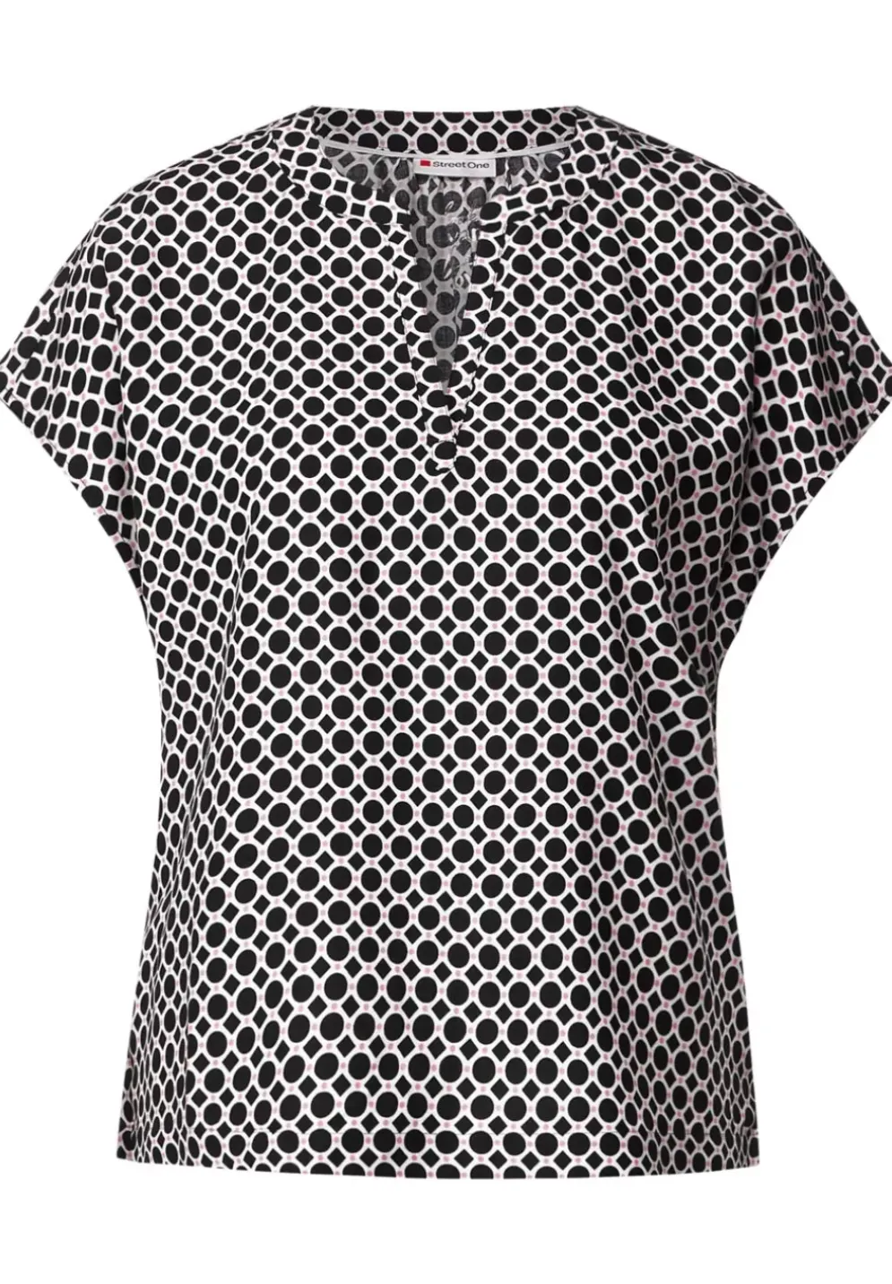Shirtbluse Mit Alloverprint