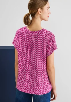Shirtbluse Mit Alloverprint
