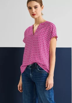 Shirtbluse Mit Alloverprint