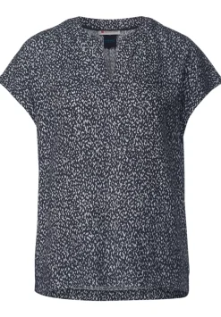 Shirtbluse Mit Minimalprint