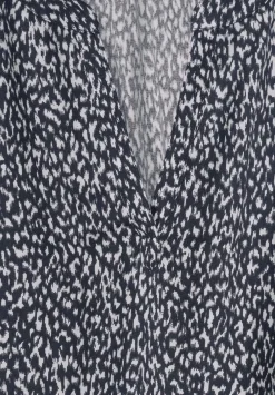 Shirtbluse Mit Minimalprint