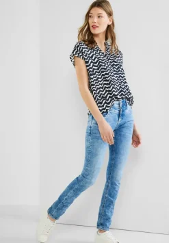 Shirtbluse Mit Print
