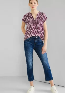 Shirtbluse Mit Print