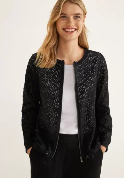 Shirtjacke Aus Spitze