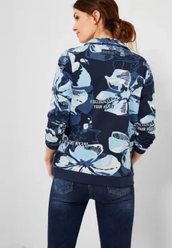 Shirtjacke Mit Blumenprint