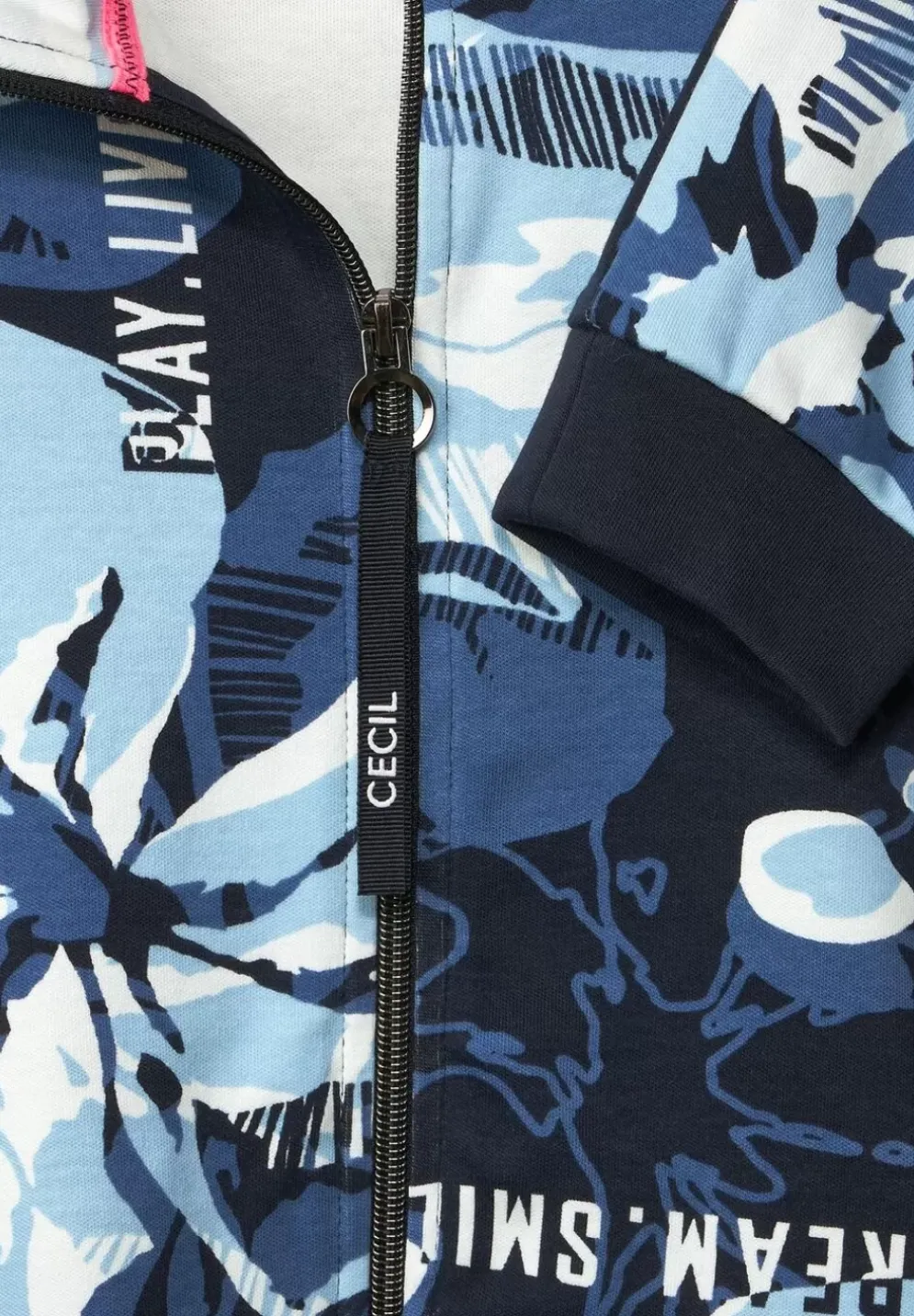 Shirtjacke Mit Blumenprint