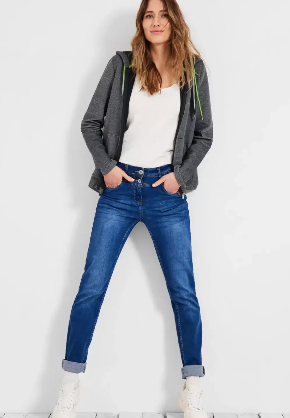 Shirtjacke Mit Kapuze