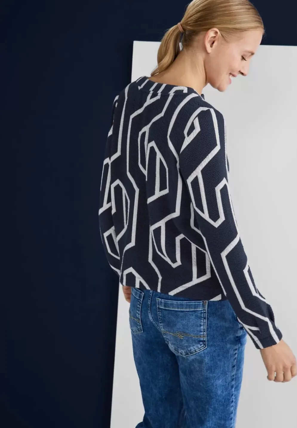 Shirtjacke Mit Print