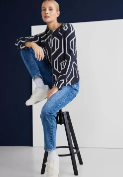 Shirtjacke Mit Print