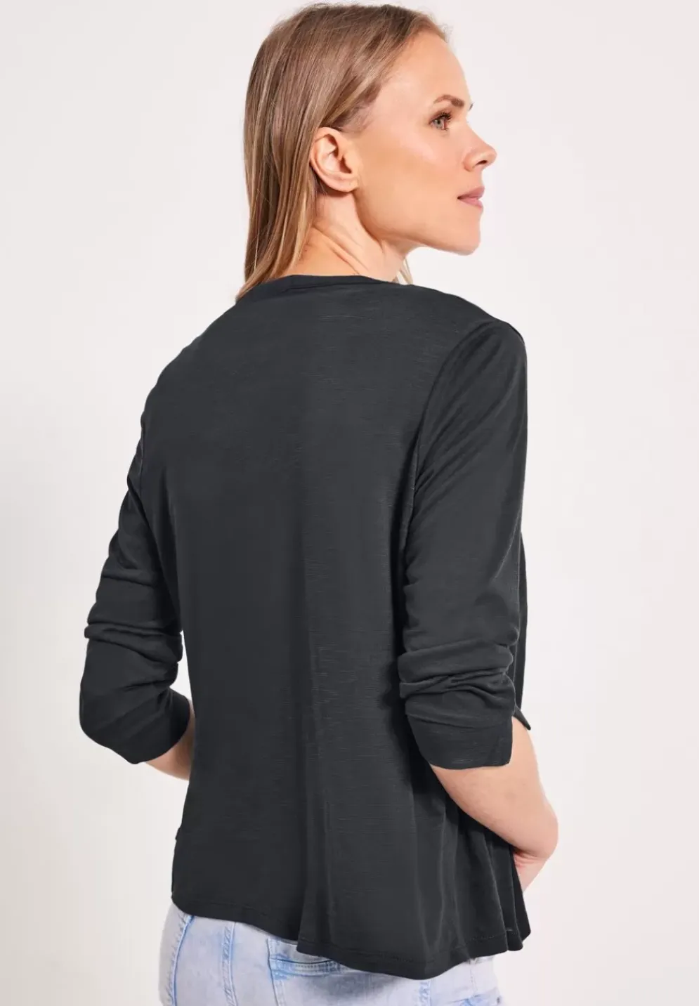 Shirtjacket In Unifarbe