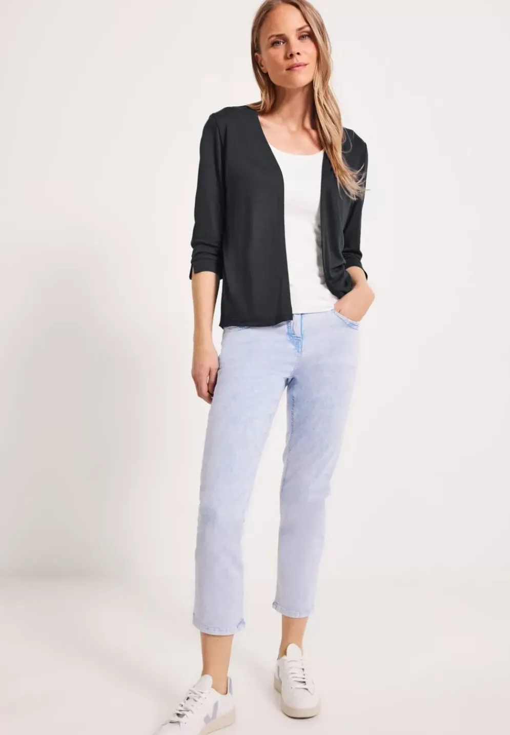 Shirtjacket In Unifarbe