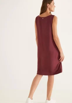 Shirtkleid In Unifarbe
